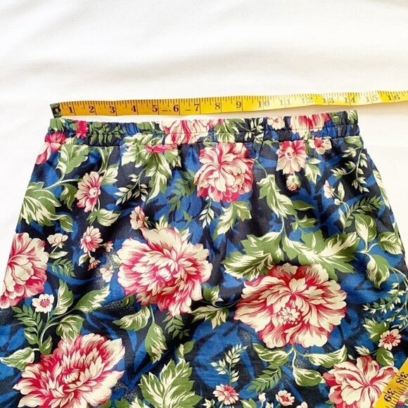 LOFT knee-length floral stretch skirt - Picture 7 of 8